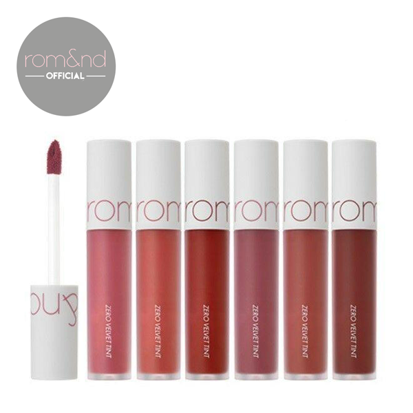 Son kem lì cực nhẹ môi Romand Zero Velvet Tint