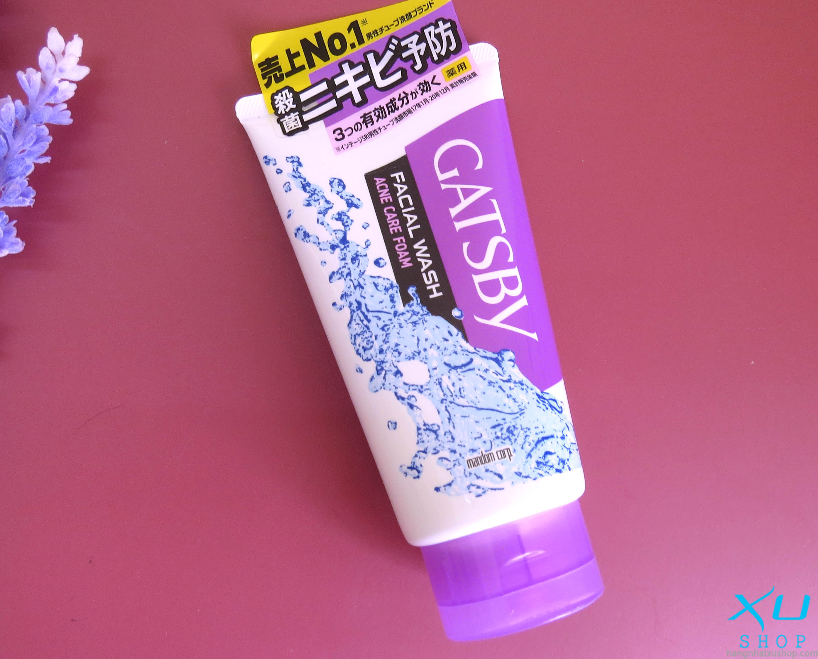 Sữa rửa mặt GATSBY dành cho nam giới 130g.