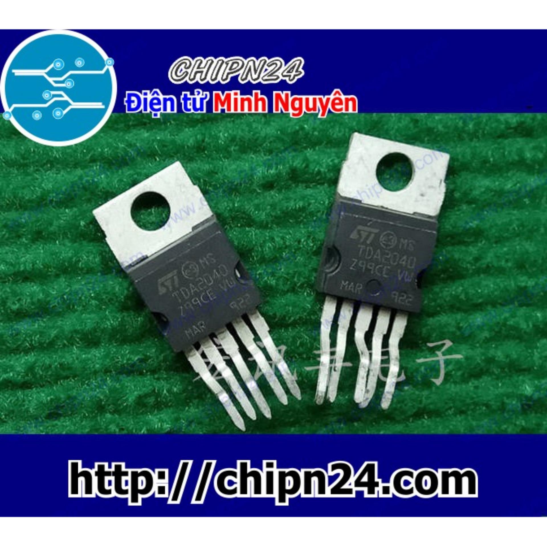 [1 con] (DIP) IC TDA2040 TO-220-5 (TDA2040A 2040)