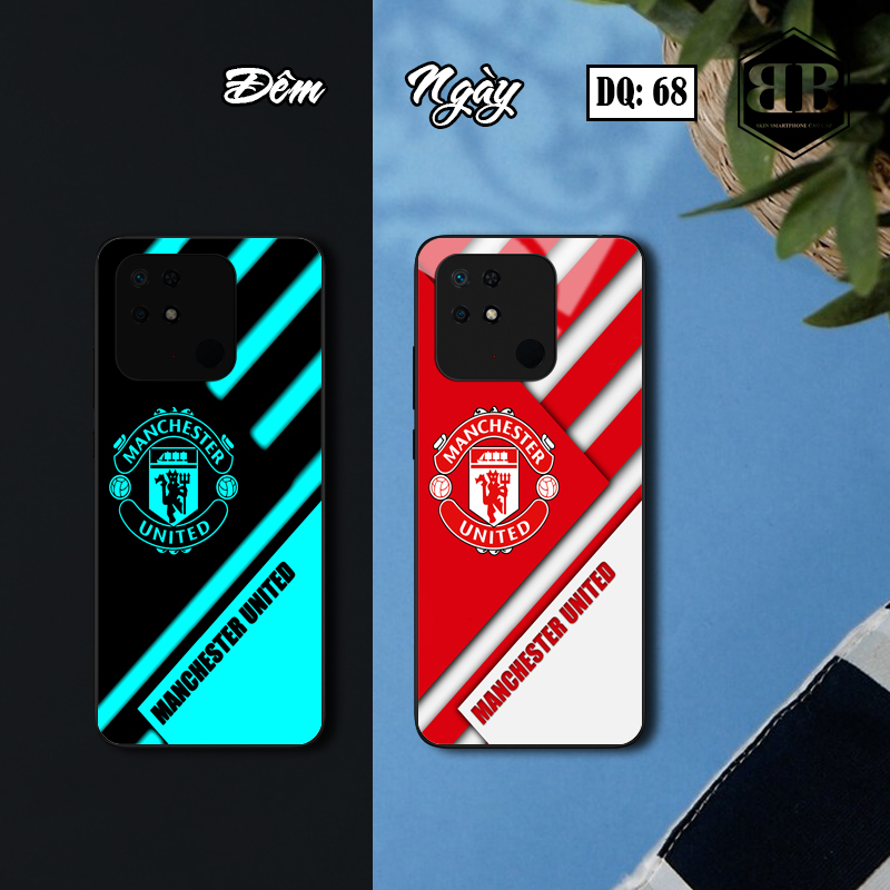 Ốp lưng kính Dạ Quang Xiaomi Poco C40 phát sáng trong đêm bao chất tốt