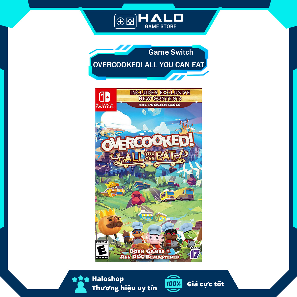 Thẻ Game Switch OVERCOOKED! ALL YOU CAN EAT
