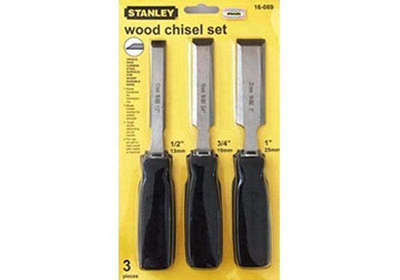 Bộ đục gỗ 3 cây Stanley 16-089