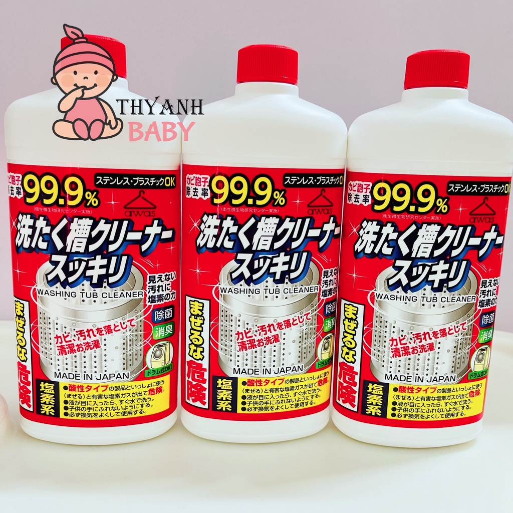 Nước Tẩy Lồng Máy Giặt Nhật Rocket Nhật Bản