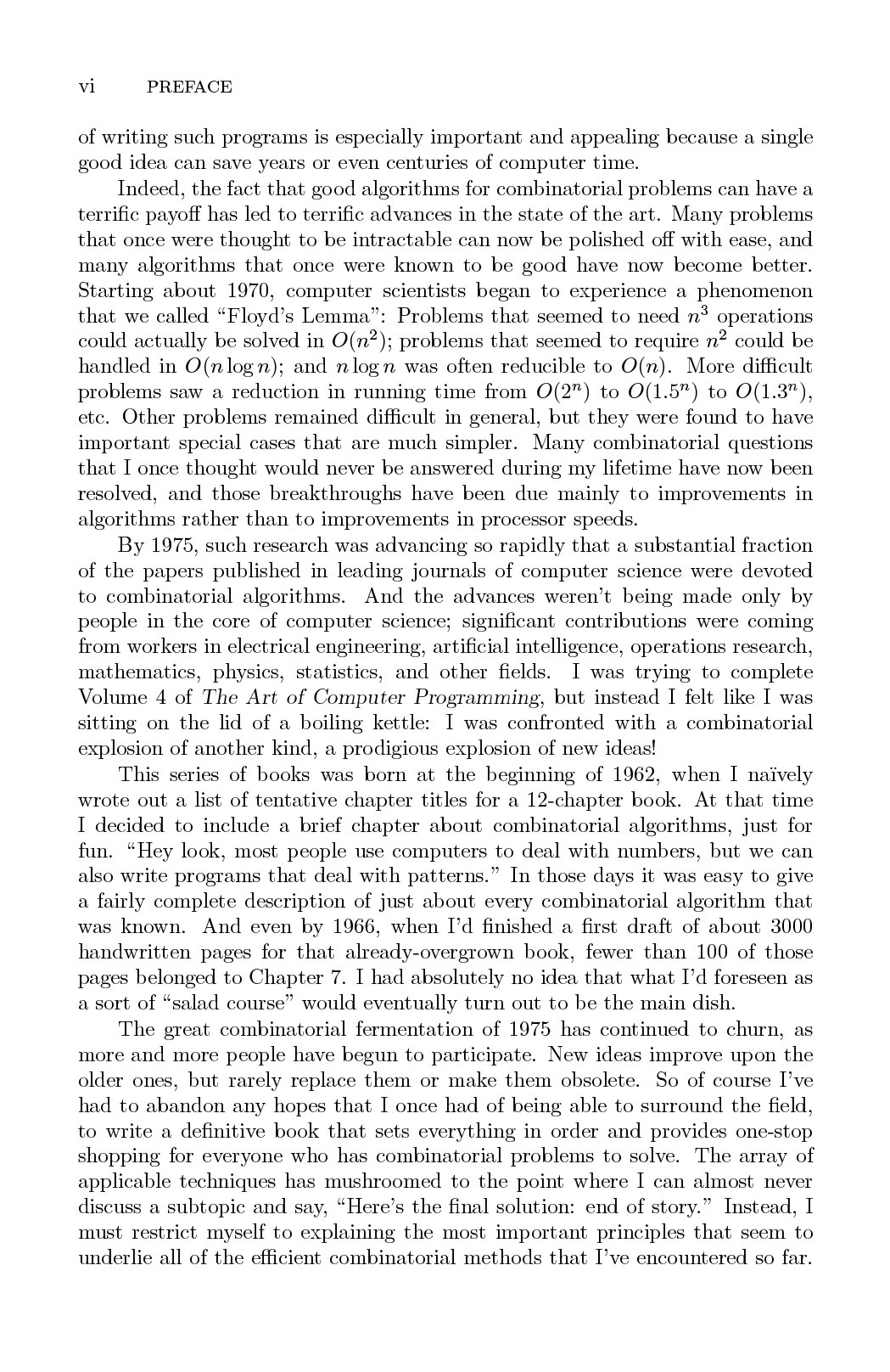 The Art of Computer Programming Volume 4 Part 1- Part 2