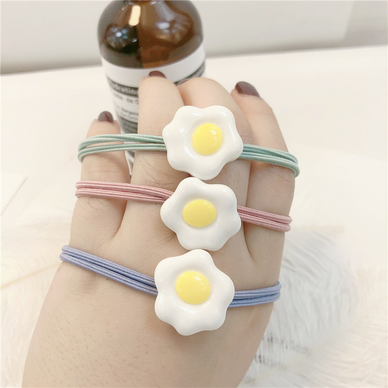 Dây cột tóc buộc tóc hình trứng đẹp siêu cute