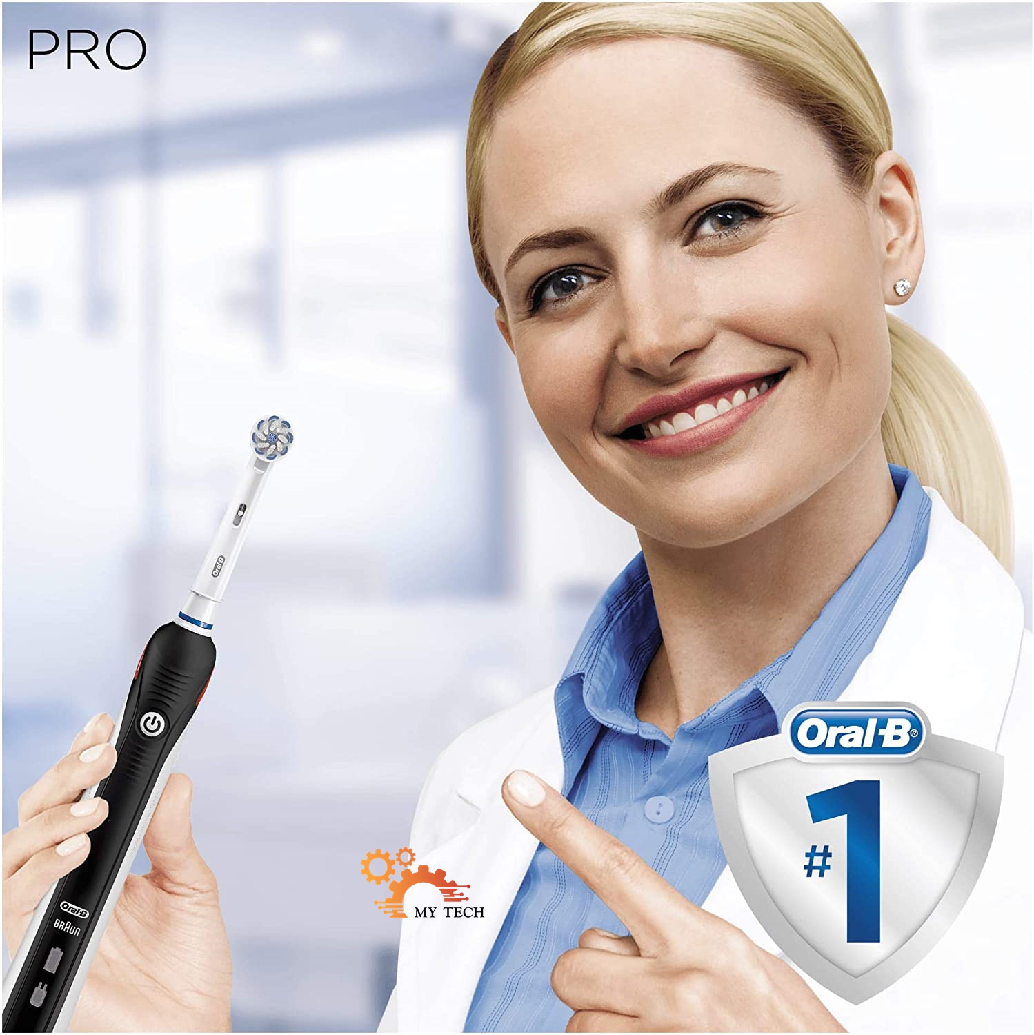 BÀN CHẢI ĐIỆN ORAL B PRO 2 2000 [HÀNG ĐỨC]