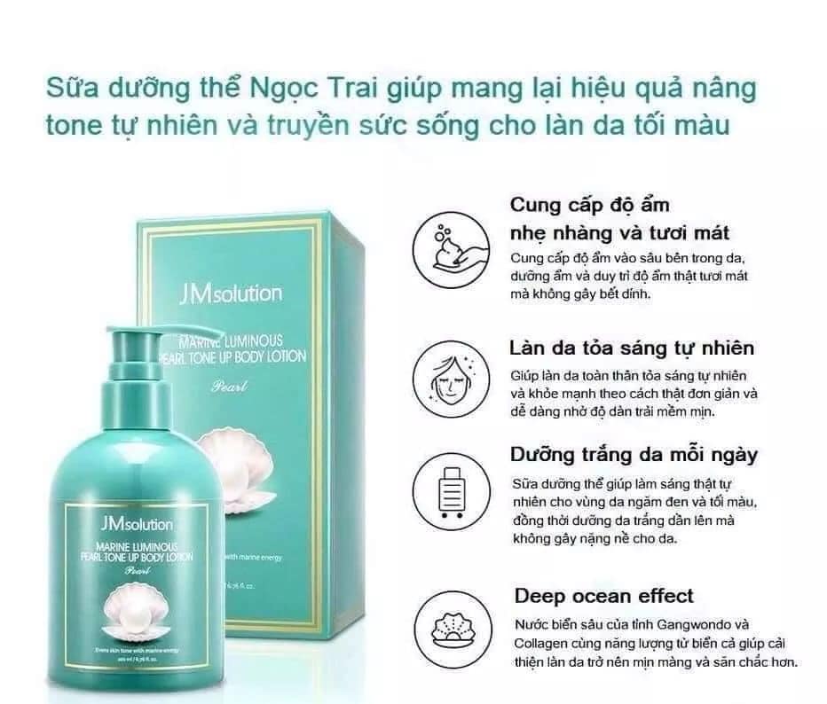 Sữa Dưỡng Da Body Lotion Jm Solution