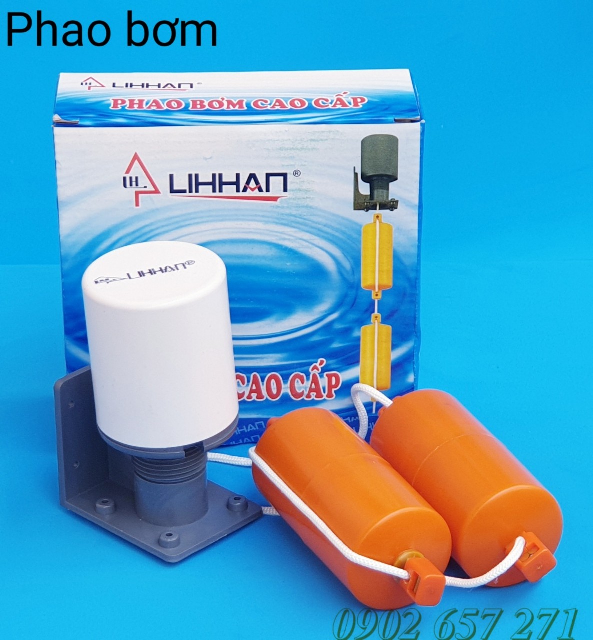 Phao điện bơm nước chống cạn chống tràn Lihhan