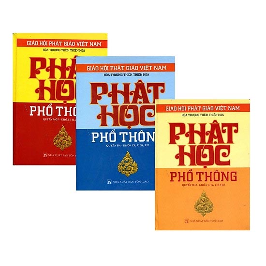 Sách Combo 3 cuốn Phật Học Phổ Thông