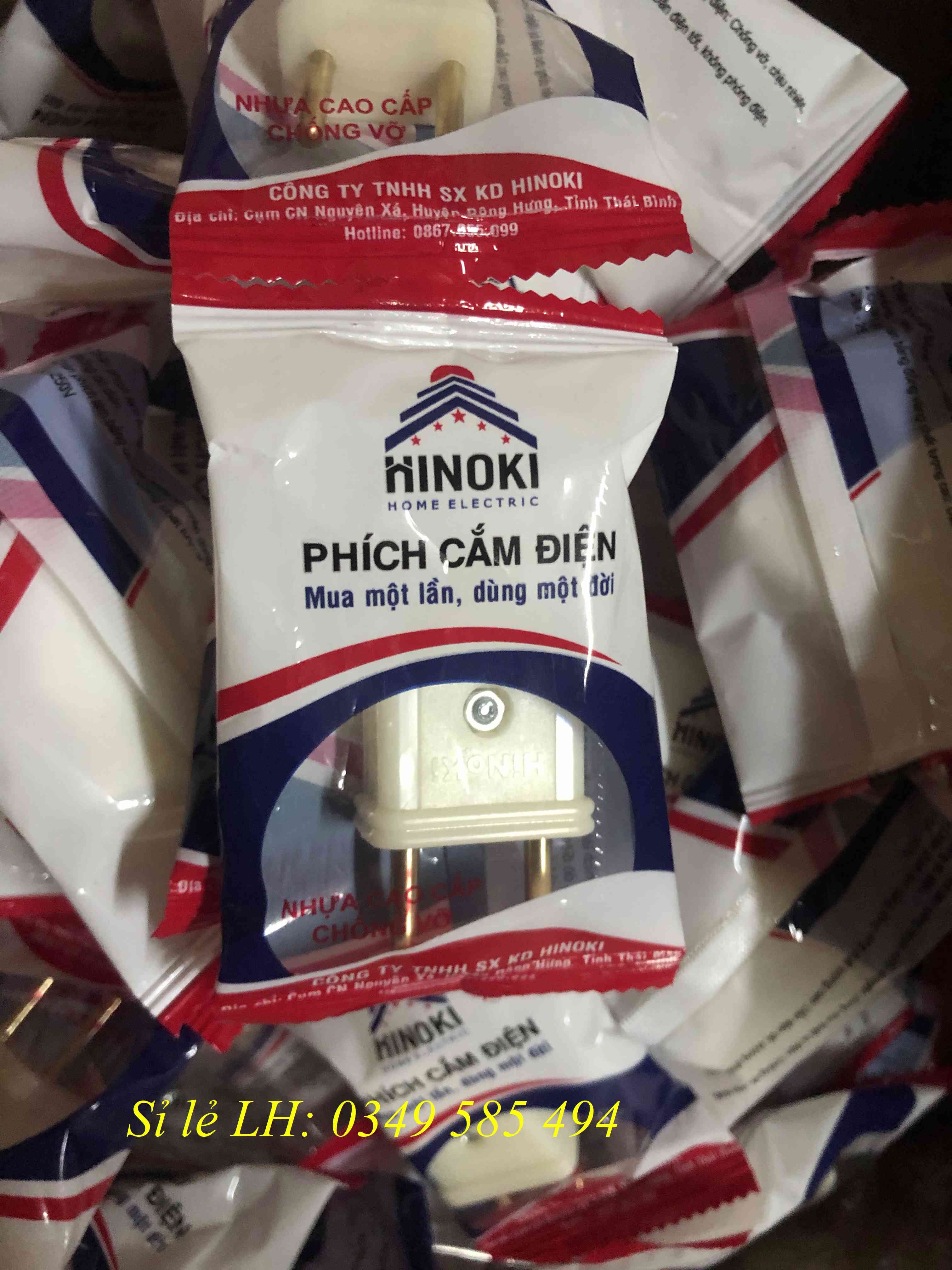 Phích cắm điện Hinoki công suất 2000W Siêu Bền - [CHÍNH HÃNG]