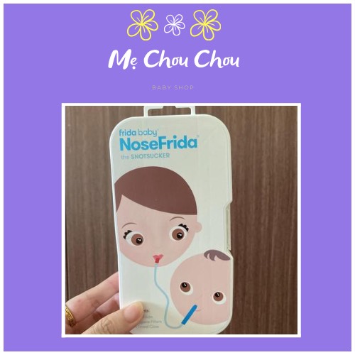 Hút mũi NoseFrida Thụy Điển cho bé từ sơ sinh