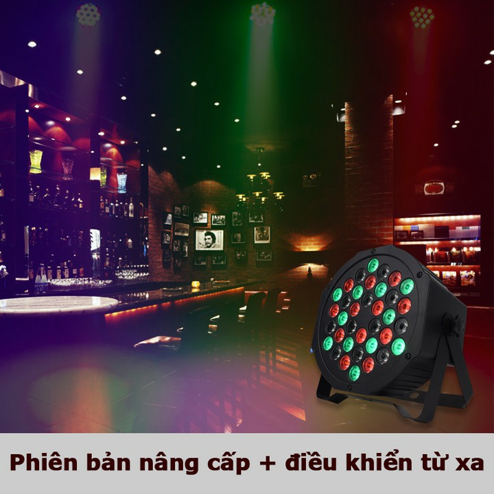 Đèn led sân khấu Flat Par Light 36 Led cảm ứng âm thanh