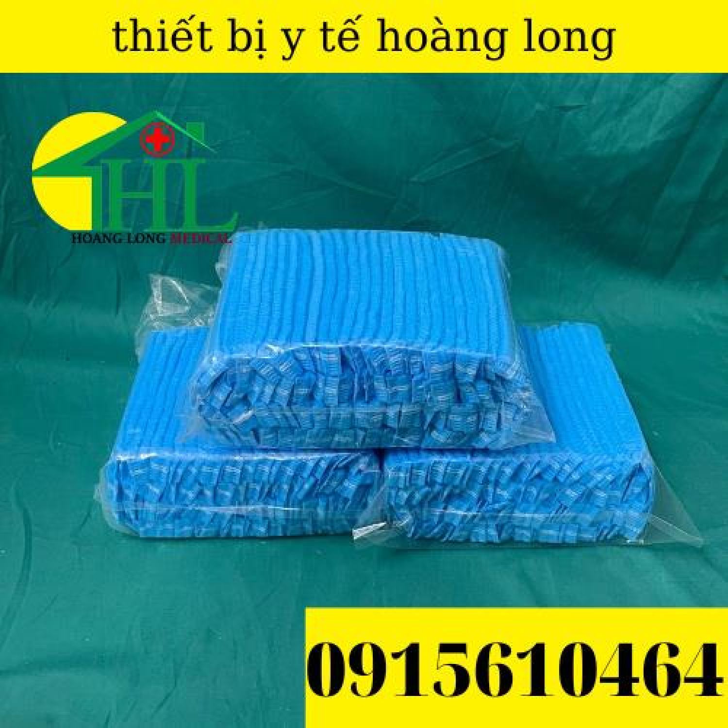 Nón Con Sâu - Mũ Giấy Y Tế Con Sâu [Bịch 100 Cái]