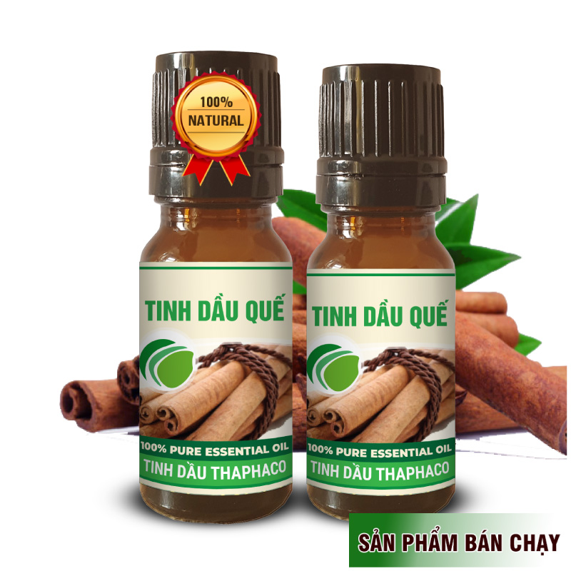 Tinh Dầu Quế Nguyên Chất 10ml Thaphaco