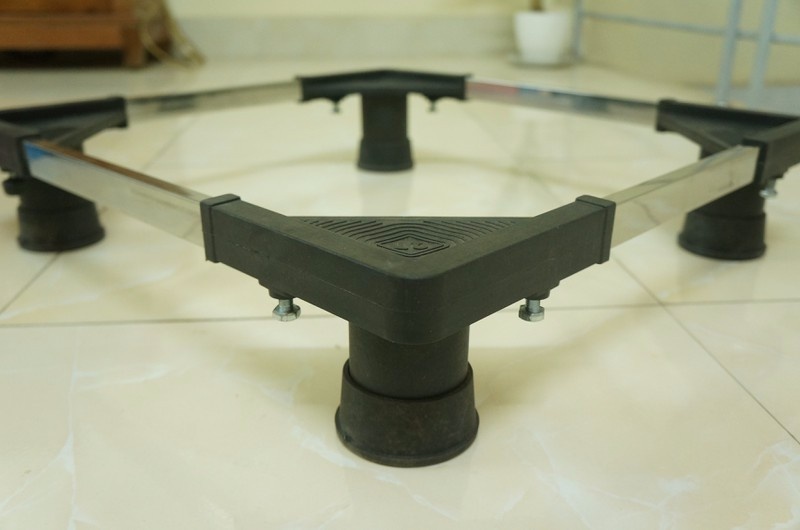 Kệ chân để máy giặt tủ lạnh inox đa năng