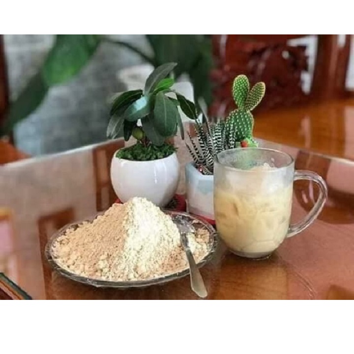 500G BỘT ĐẬU NÀNH NGUYÊN CHẤTBÒ ĐỘI NÓN