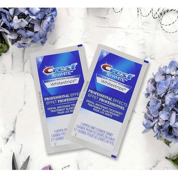 [HCM]Miếng Dán Trắng Răng Siêu mạnh Crest 3D White Professional Effects Mỹ