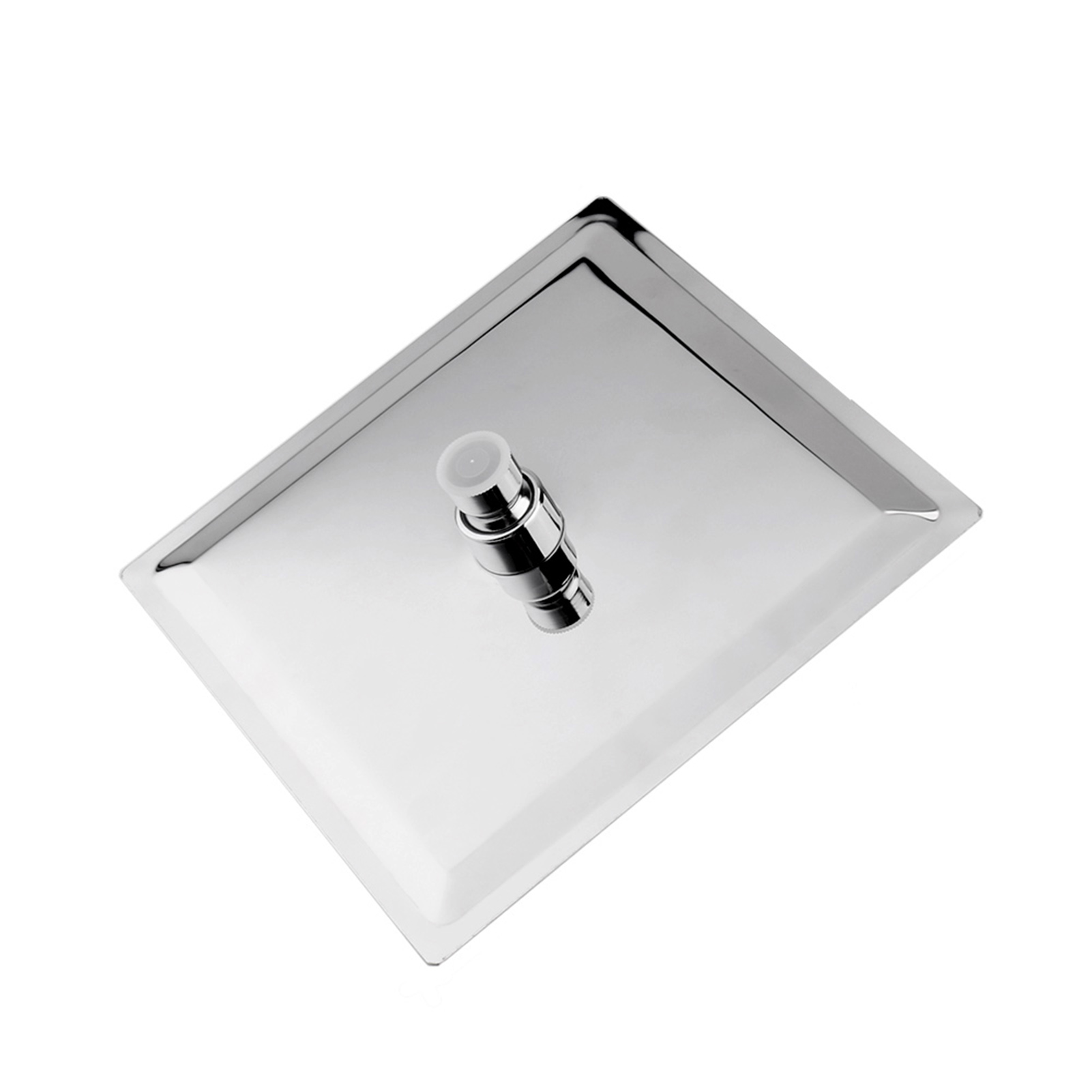 1Pcs 8 Stainless Steel Rainfall Shower Head Utra-thin Cell Mounted Shower
