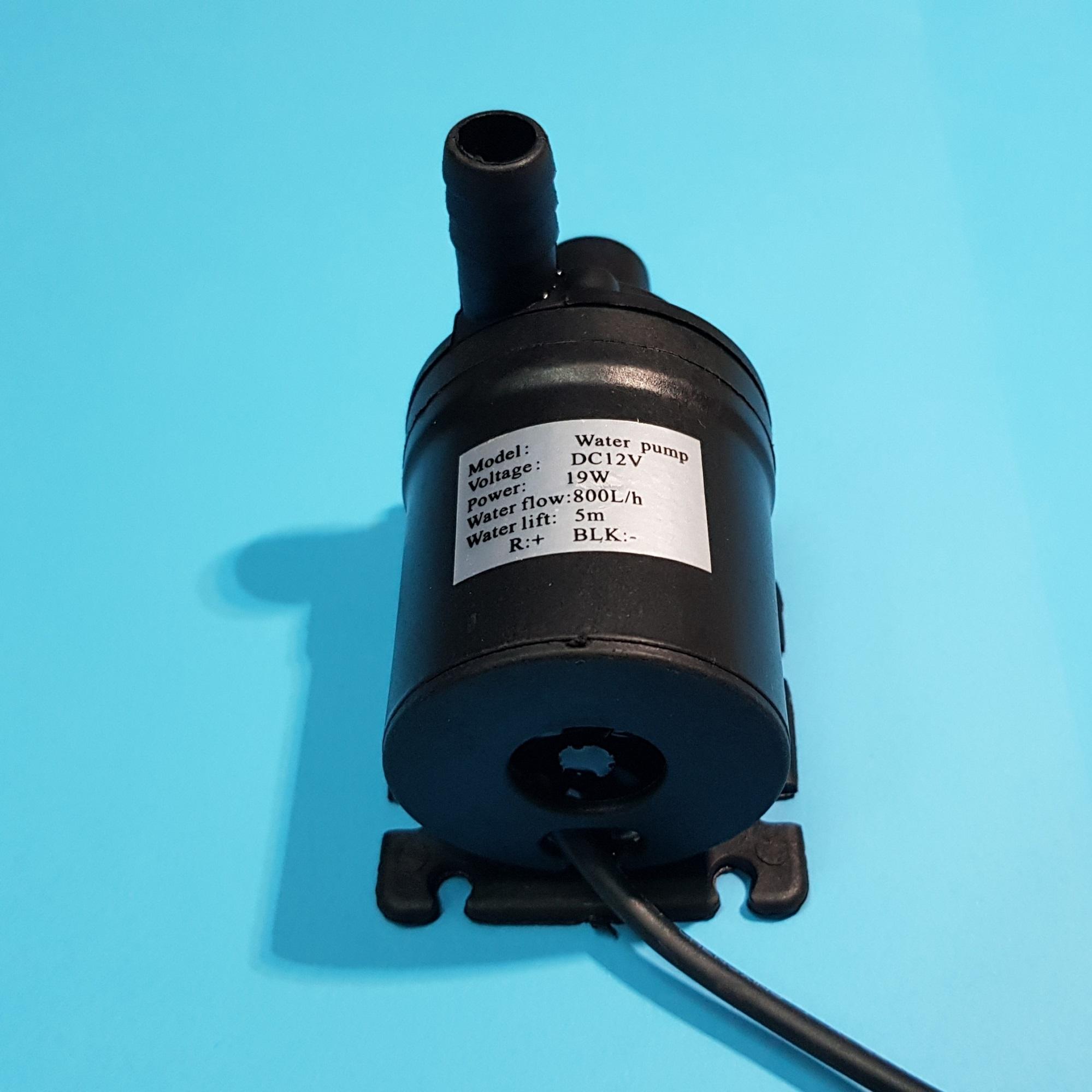 Bơm nước mini siêu mạnh 12V 800 LH không chổi than - brushless water pump