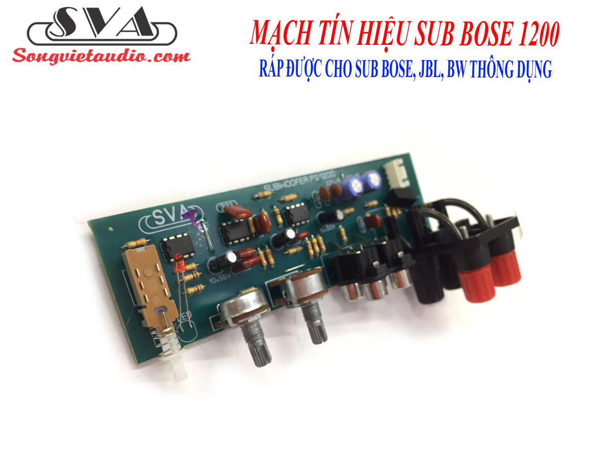 MẠCH LỌC SUB - MẠCH LỌC TÍN HIỆU - SUB BOSE 1200 - 1 MẠCH