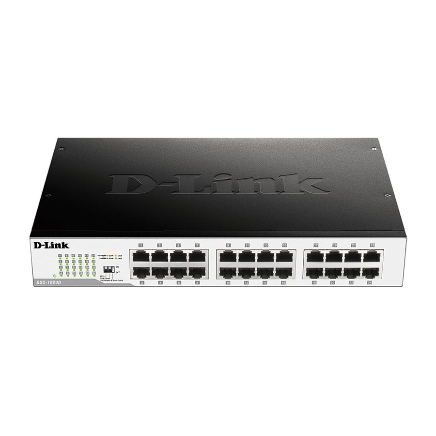 Gigabit Switch 24 cổng Green Ethenet D-LINK DGS-1024D
