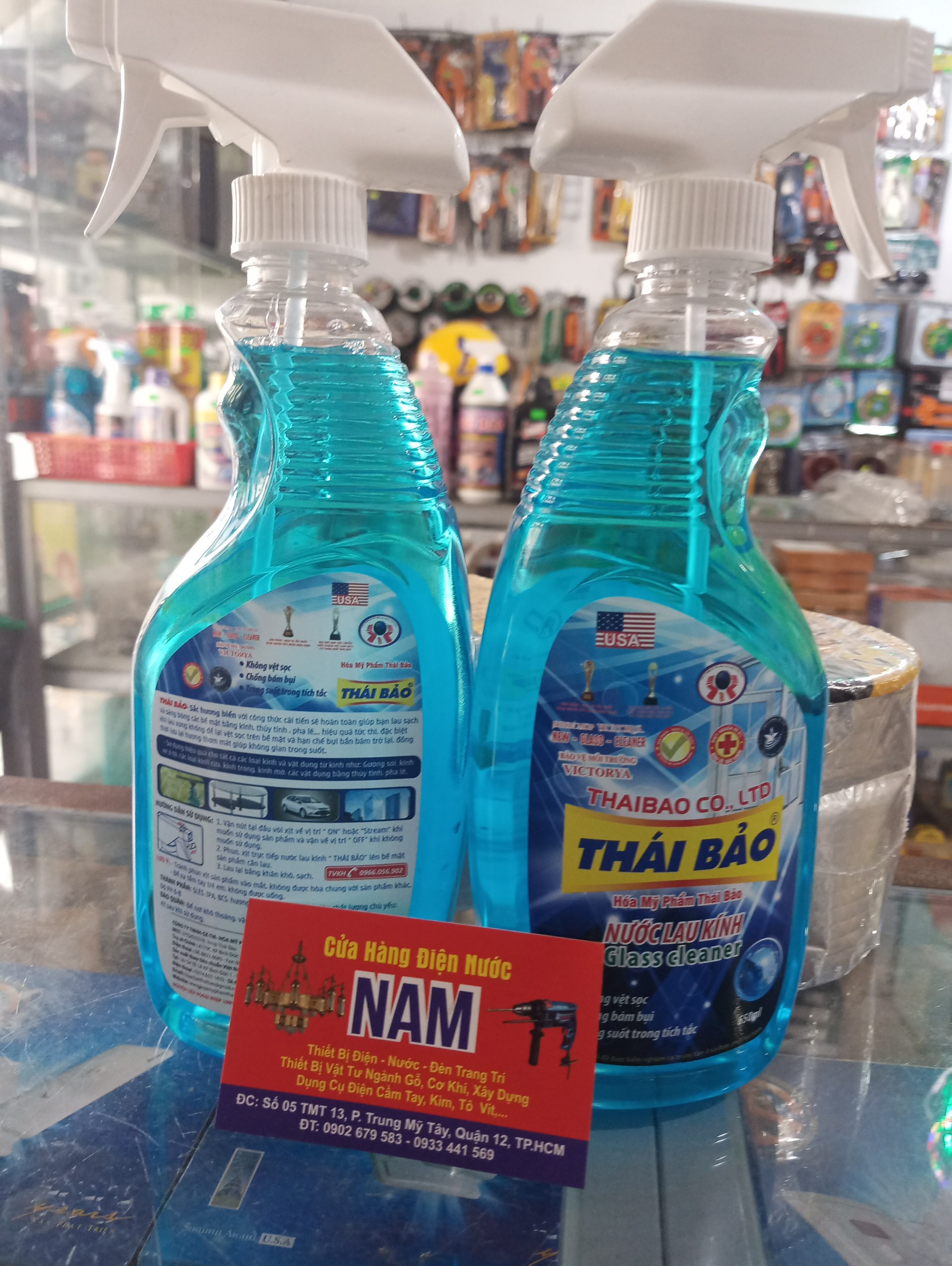 Nước rửa kiếng/ kính thái bảo 650ml