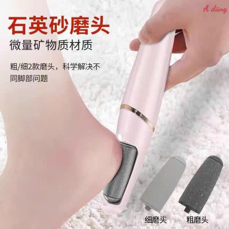 Máy chà gót chân mini, tẩy da chết, sạc điện đa năng