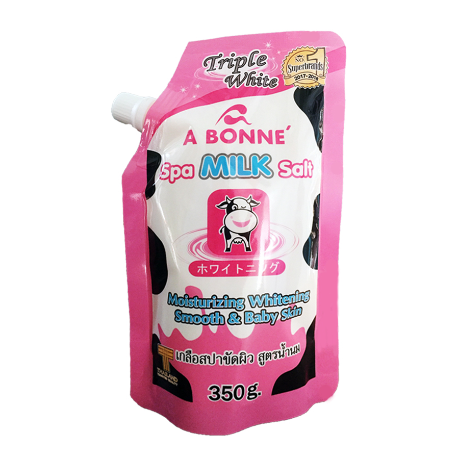 Muối tắm sữa bò tẩy tế bào chết A Bonne spa milk salt Thái Lan