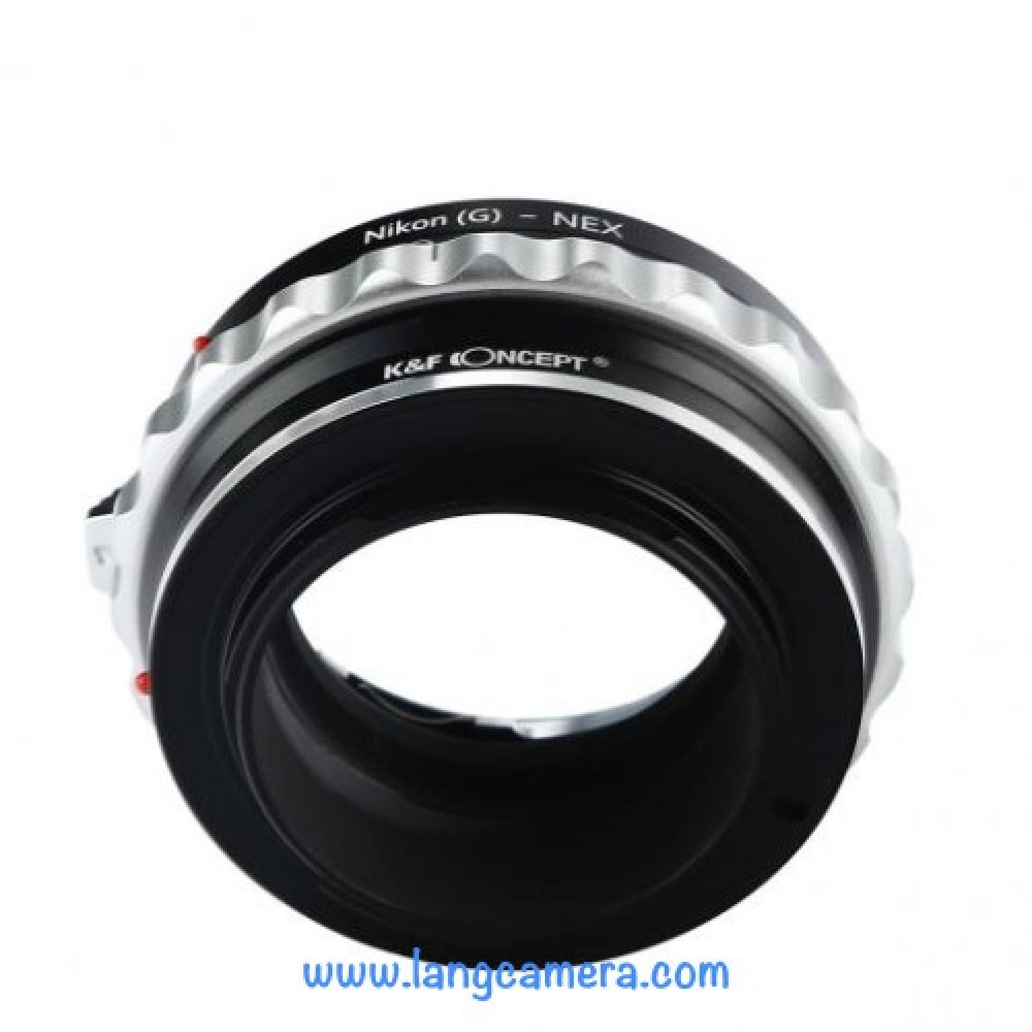 Ngàm chuyển Nikon(G)-Nex PRO - Hiệu K&F Concept