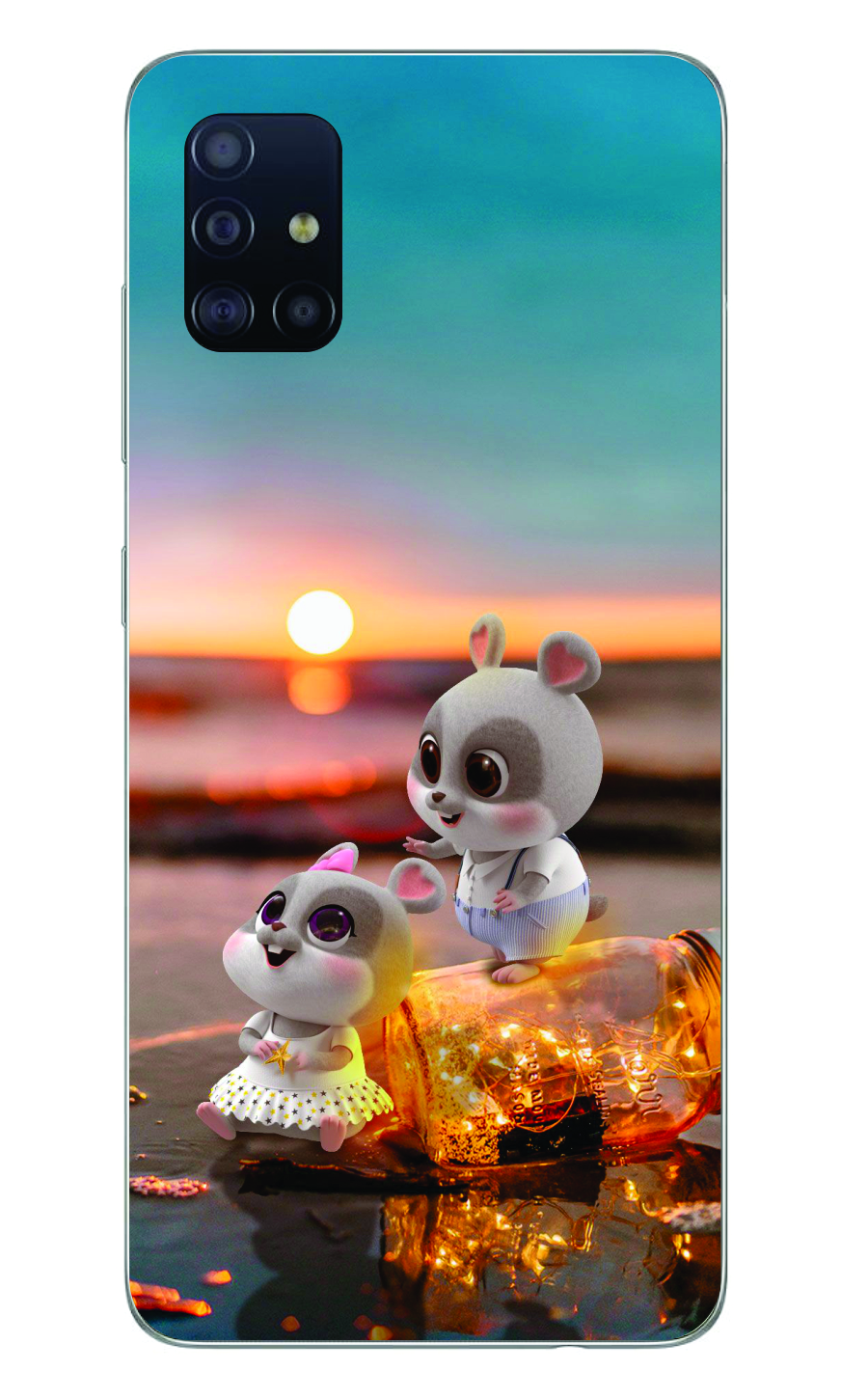 [HCM]Miếng Dán Skin 3D mặt lưng điện thoại SamSung A71 / A51 / A21s / tránh trầy xước hình ảnh 3D sắt nét