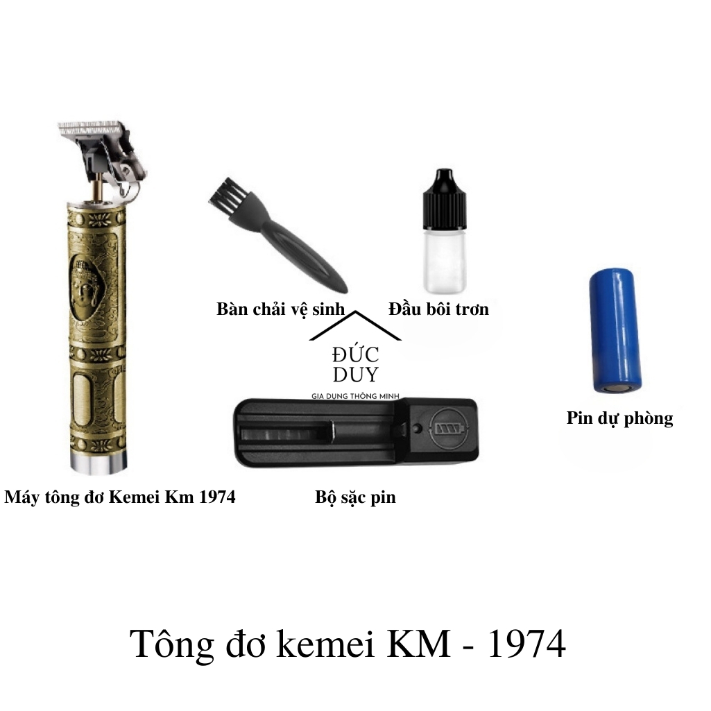 Tông Đơ Cắt Tóc Kemei KM -1974A