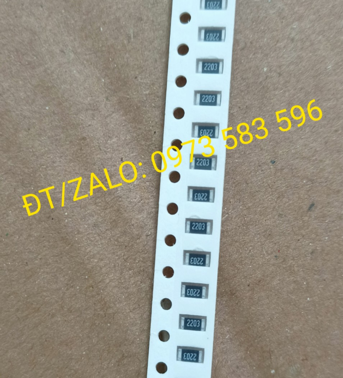 Điện Trở Dán 2203 220K 1206 1/4W (100 con/Túi)