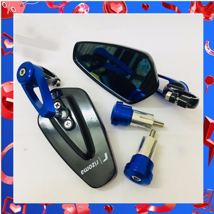 (GIÁ 1 CHIẾC), gương gù nhiều màu GẮN GÙ TAY LÁI lựa chọn, gương chiếu hậu, gương xe máy lắp NHIỀU LOẠI XE BẢO HÀNH 3 THÁNG