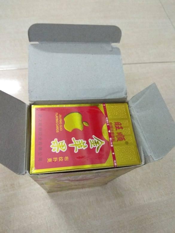 10 bộ bài tây hình quả táo ( 1 cây )