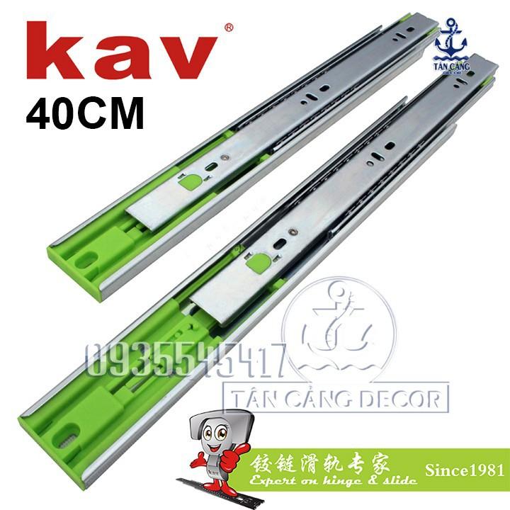 Một cặp ray bi giảm chân nhấn mở kav