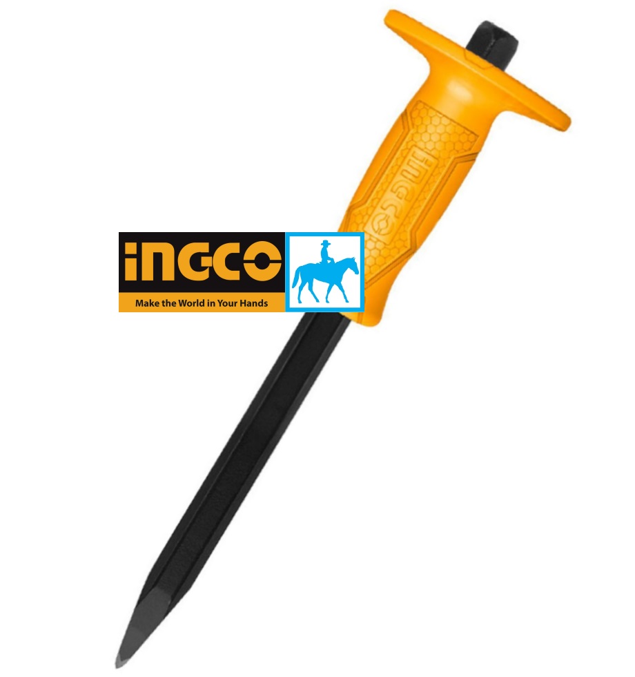 Cây đục bê tông mũi dẹp 250mm cold chisel ingco hccl082210