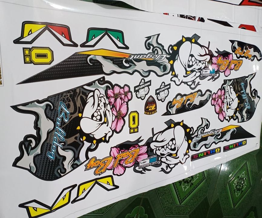 Tem rời Elegant 50 Bull dog xe đen