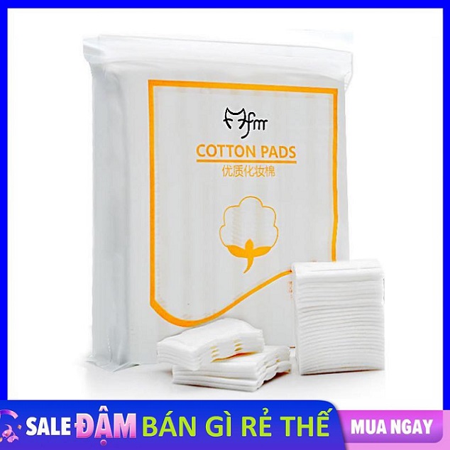 Bông tẩy trang 222 miếng Lameila - Bông tẩy trang mèo 3 lớp cotton pads 222 miếng dày dặn, mềm mịn , siêu thắm