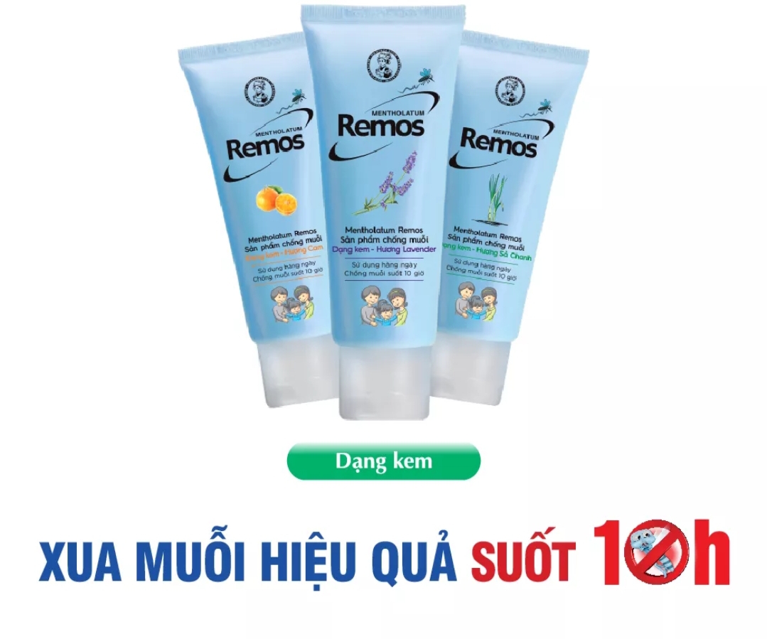 Kem chống muỗi Rohto Metholatum Remos  70g