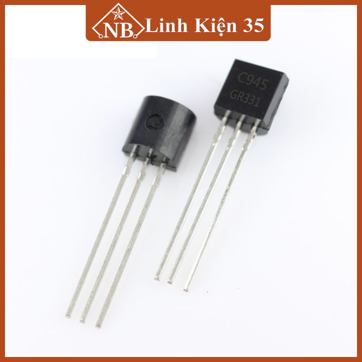 Transistor C945 NPN 50V 150mA kiểu chân TO-92