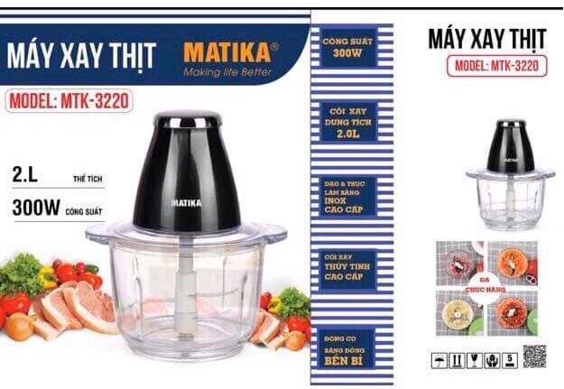 Matika MTK-3220 premium meat grinder