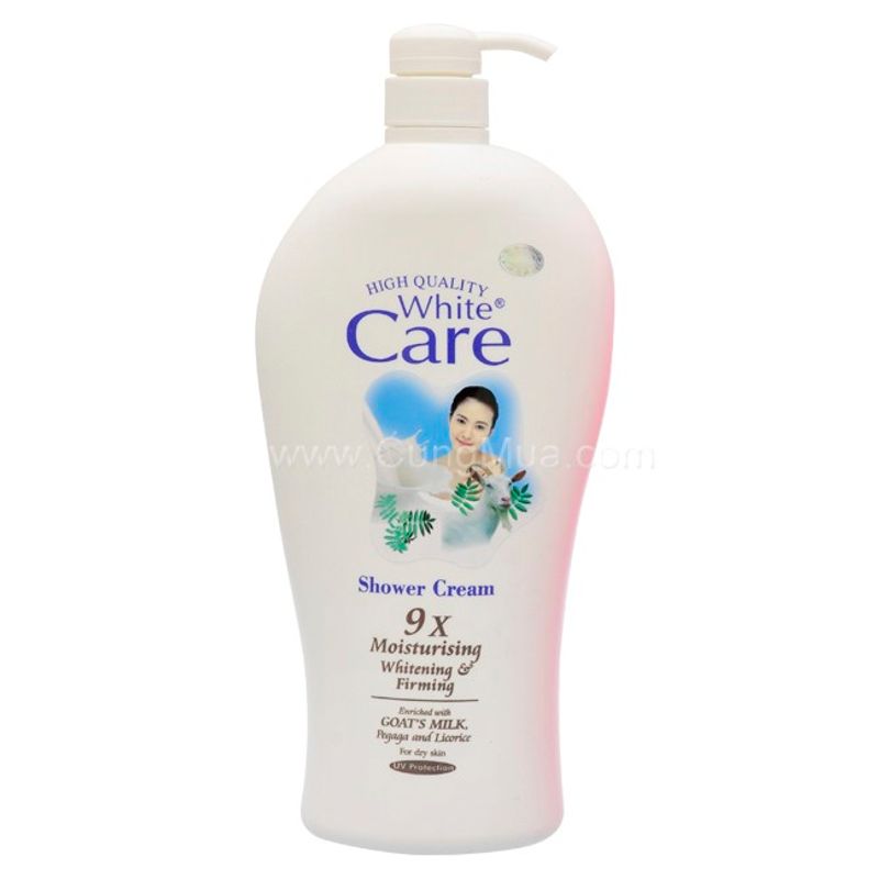Sữa tắm dê White Care trắng mịn 1200ml