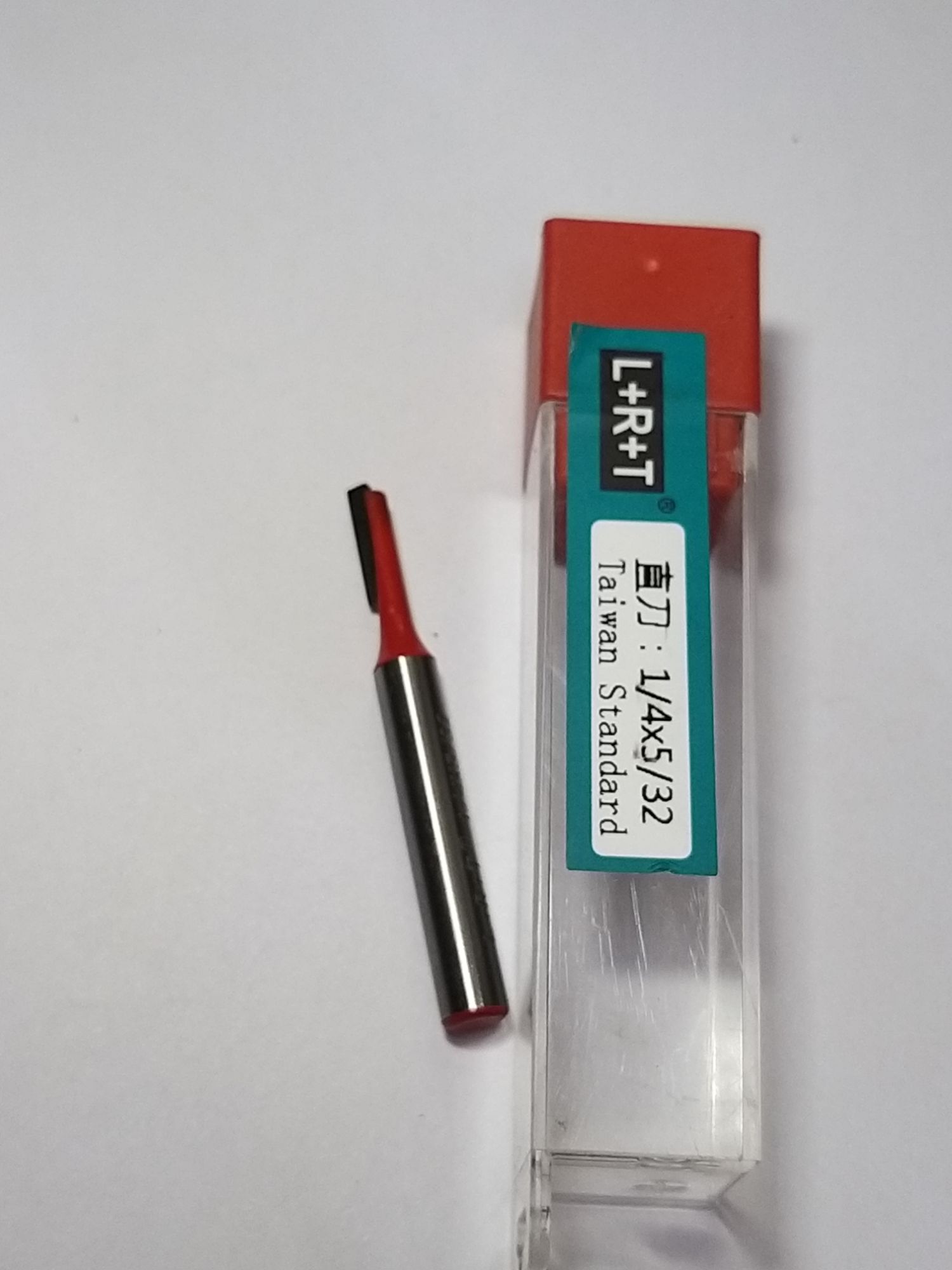 [HCM]Mũi Phay Gỗ Thẳng 1/4 x 5/32 (Đỏ)
