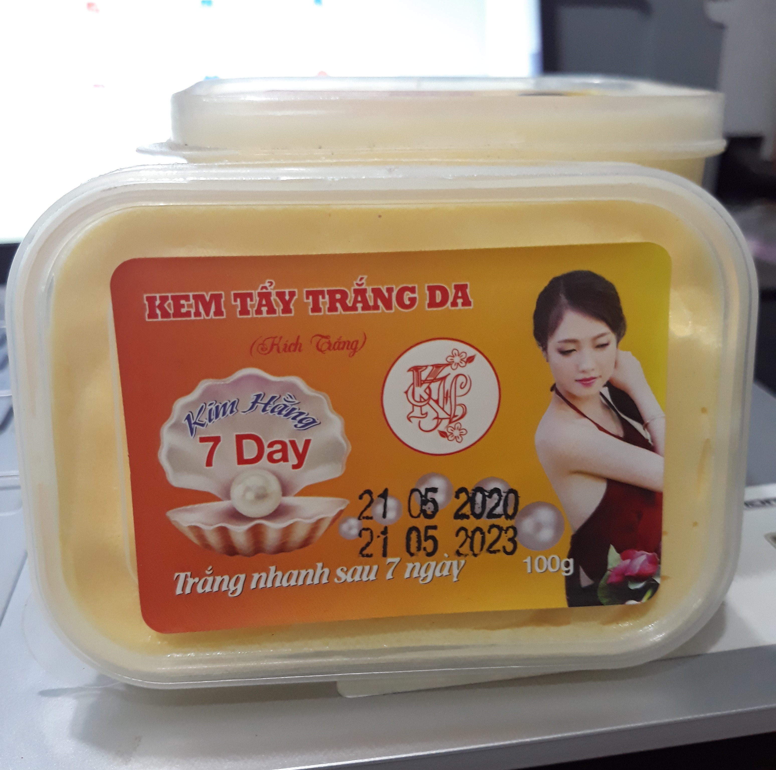 kem trắng da 7 day