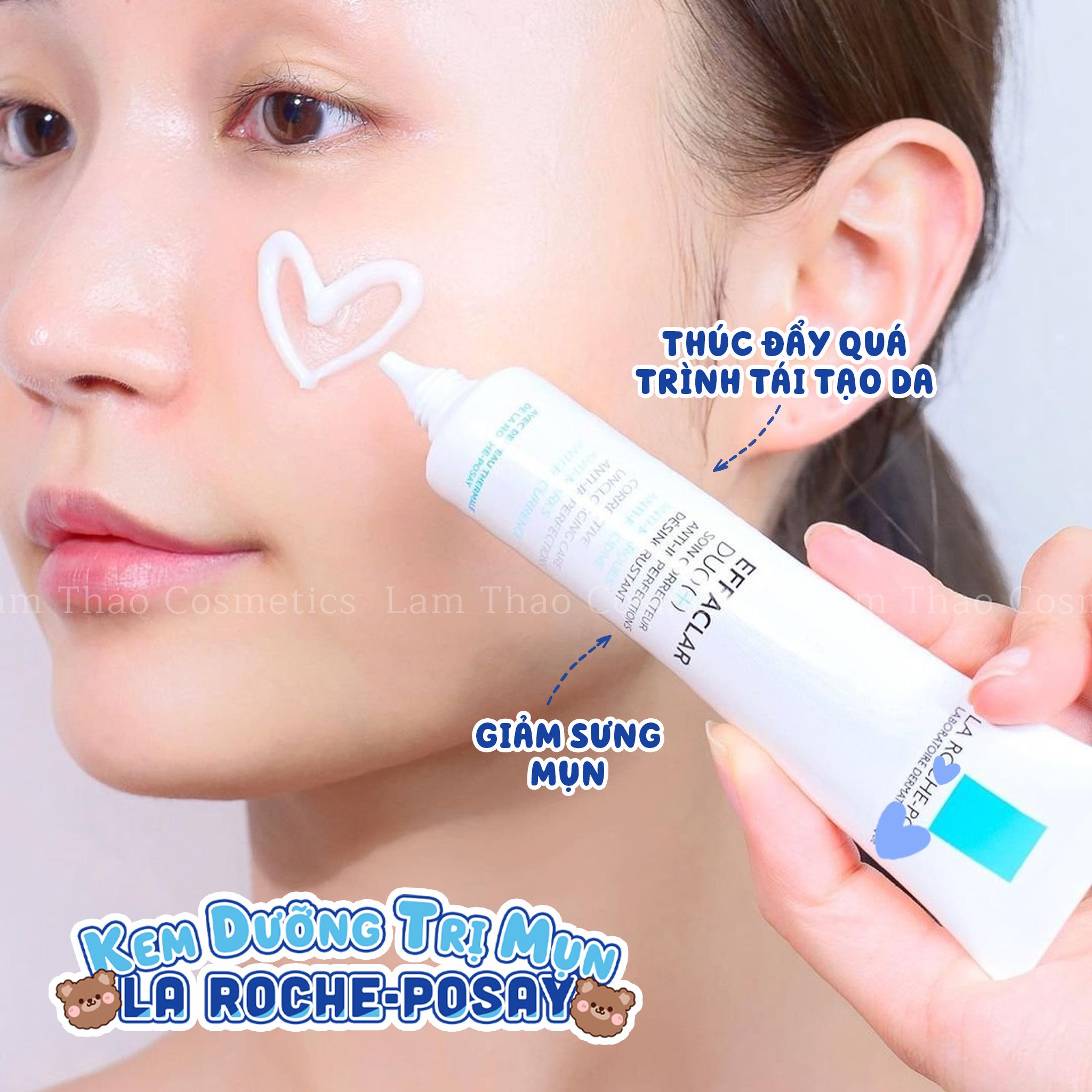Kem Dưỡng La Roche-Posay Effaclar Duo (+)