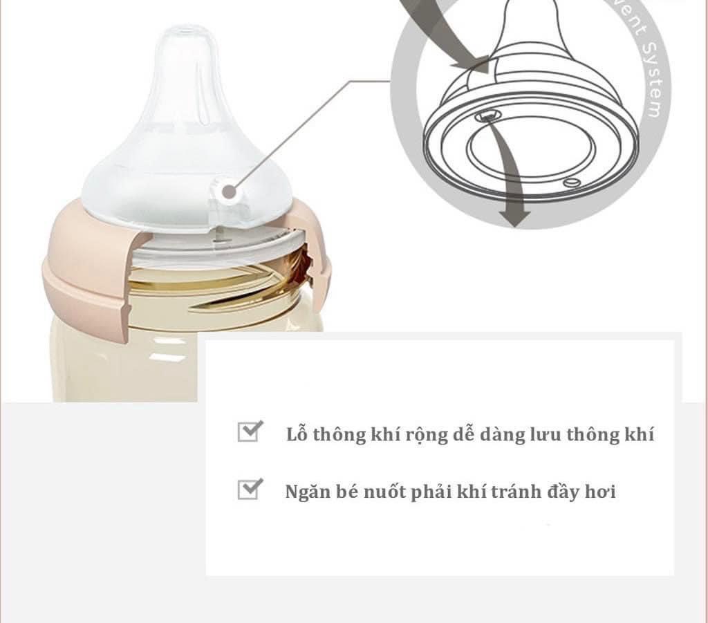 Núm ti thay thế bình Moyuum Hàn Quốc số 1-2-3-4 ( 1 núm không hộp)