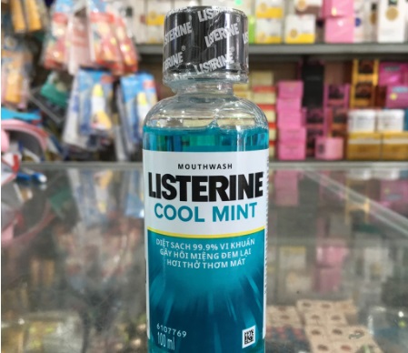 Nước súc miệng Listerine Cool Mint 100ml