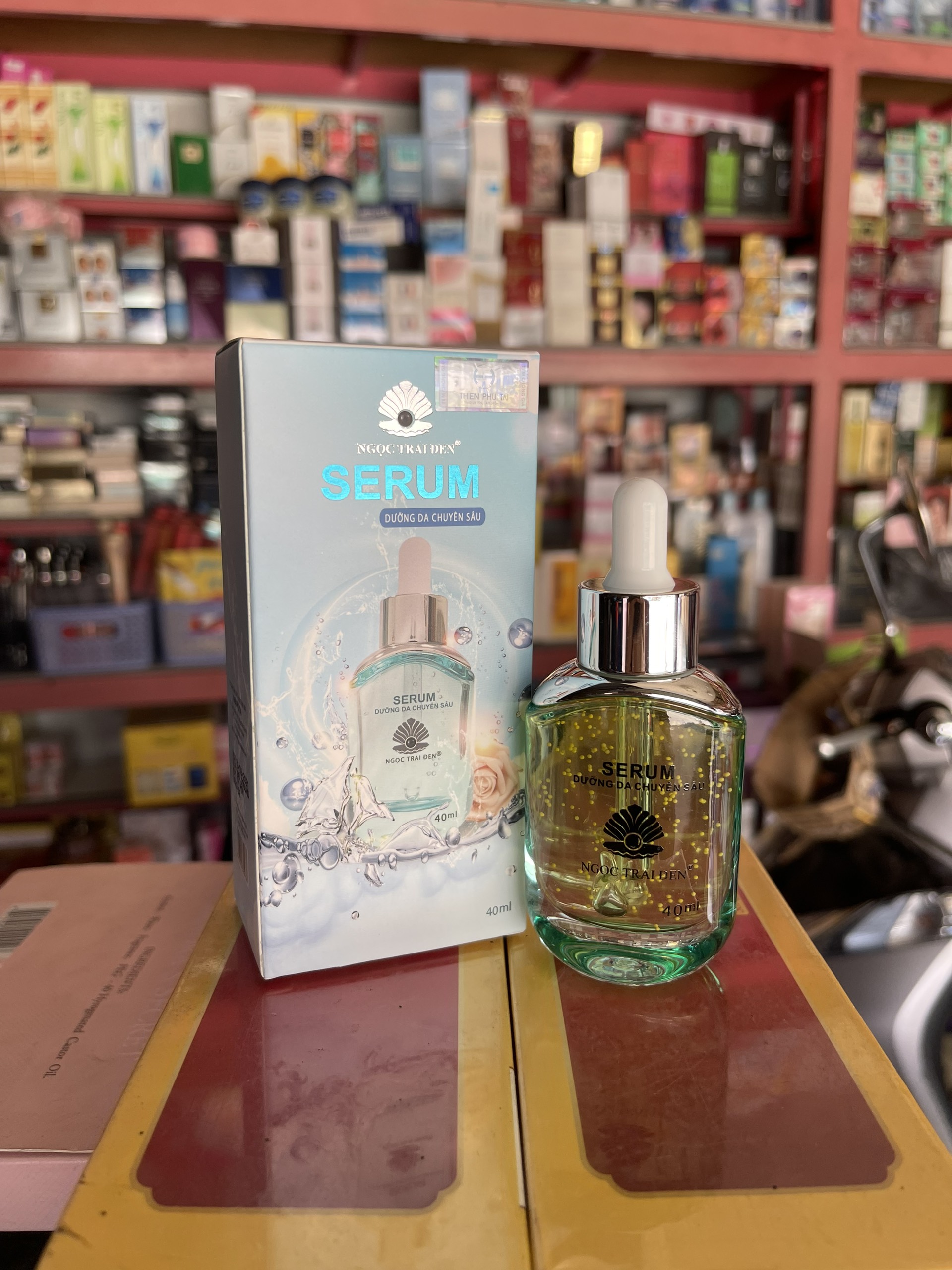 Serum dưỡng da chuyên sâu Ngọc Trai Đen 40ml
