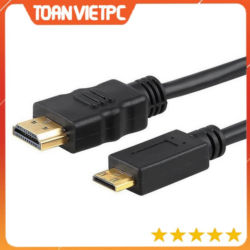 CÁP MINI HDMI RA HDMI - HDMI TRUNG RA HDMI LỚN DÀI 1M5