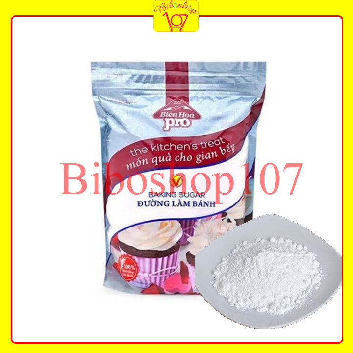 Đường xay, đường bột, đường xay mịn gói 200g dùng trong làm bánh, trang trí bánh